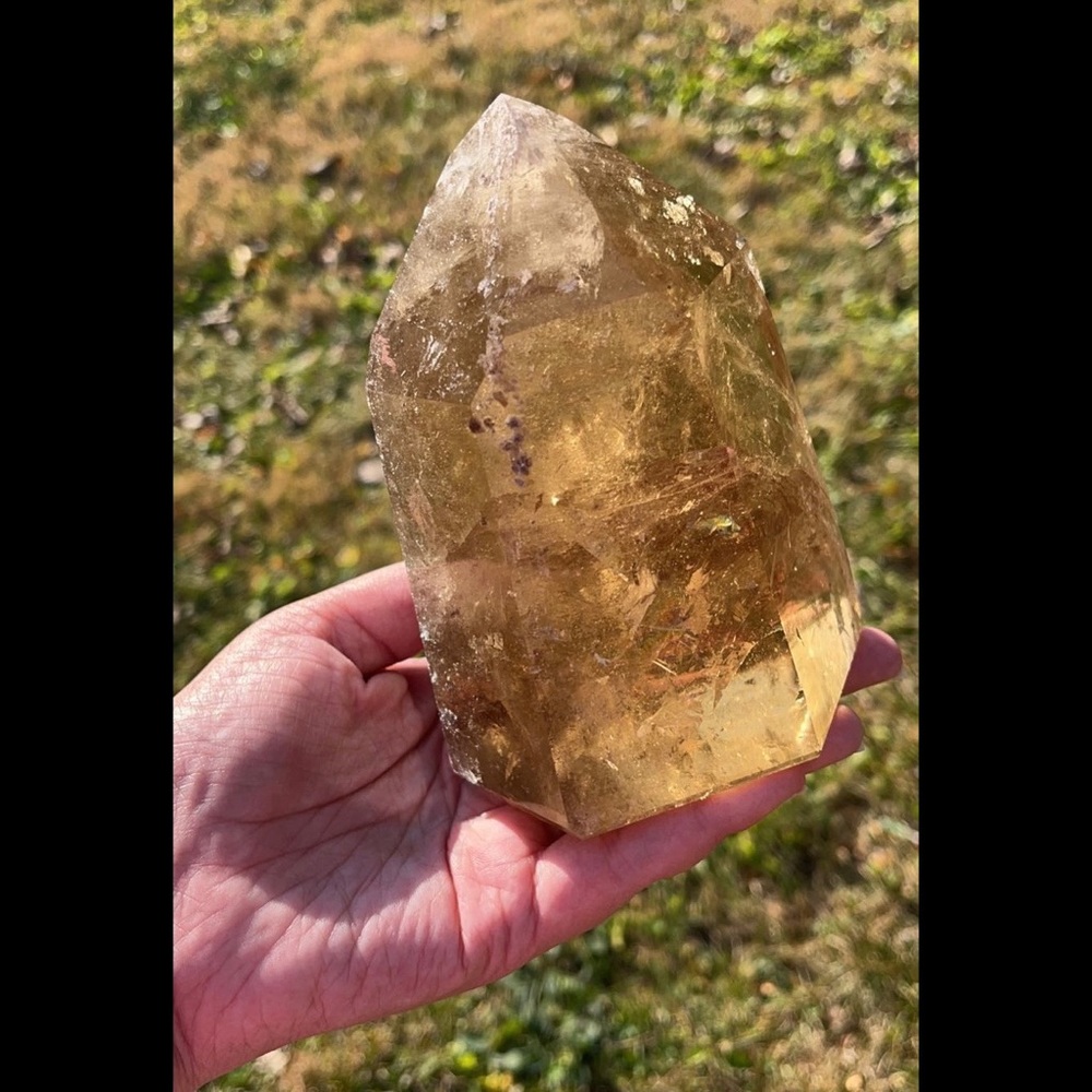 Brazilian Honey-tone Citrine Tower